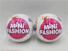LOT OF 2 - 5 Surprise Mini Fashion Series 1 Mystery Capsule Collectible Toy
