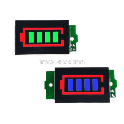 1S/2S/3S/4S/5S/6S/8S Li-ion Battery Capacity Charge Level Indicator Module