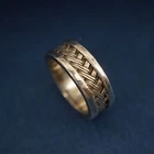 Vintage Lois Hill Sterling Silver Braided Band Ring - Free Shipping USA