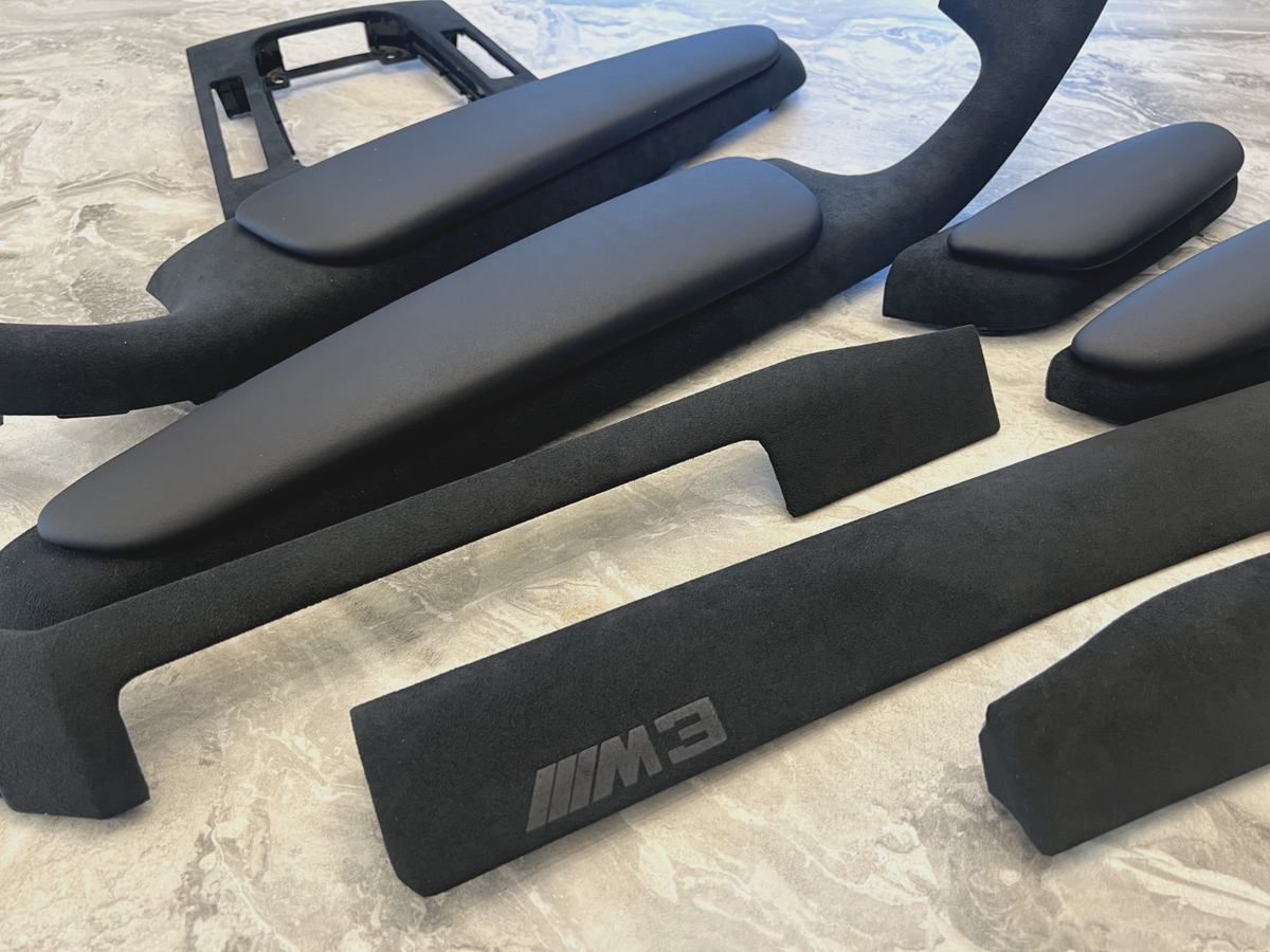 BMW E46 CABRIO Interior trim Set ALCANTARA + NAPPA DOOR ARMREST | eBay