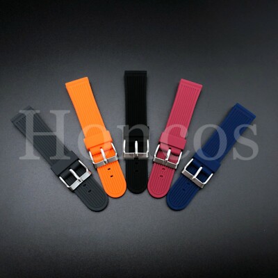 Lined Color Rubber Band Strap Fits For Samsung Galaxy Watch 46MM Gear 2 Smart