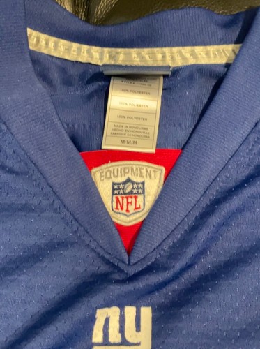 Eli Manning Authentic ReeboK Starter NY Giants #10 Jersey w/3 Players Signatures - Picture 6 of 8