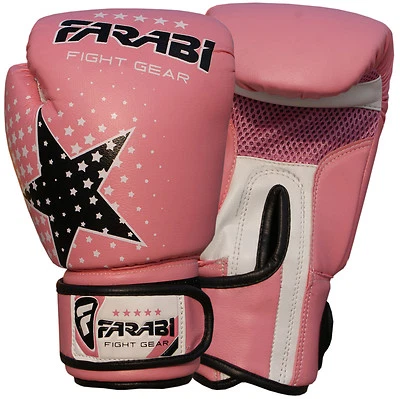FARABI FIGHT GEAR Farabi 6 oz Boxhandschuhe MMA Muay Thai Sparring Stanzen Trainingshandschuhe