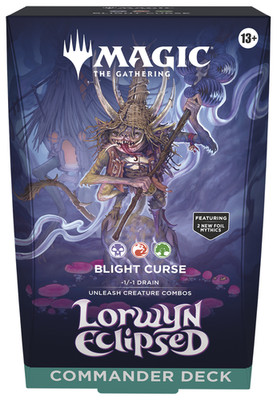 MTG Blight Curse Precon Commander Deck   Magic: The Gathering | Englisch