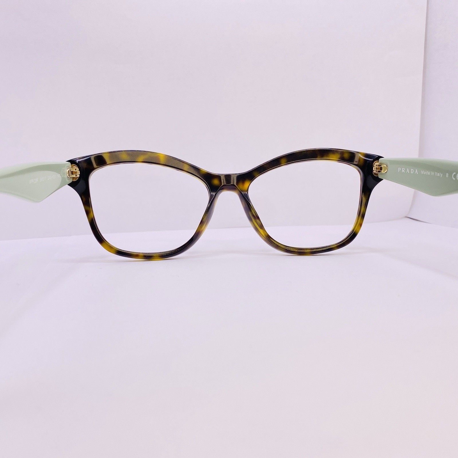 Prada Milano Sunglasses Eyeglasses VPR 29R 2AU-1O1 54 [] 17 140 Tortoise Mint thumbnail 9