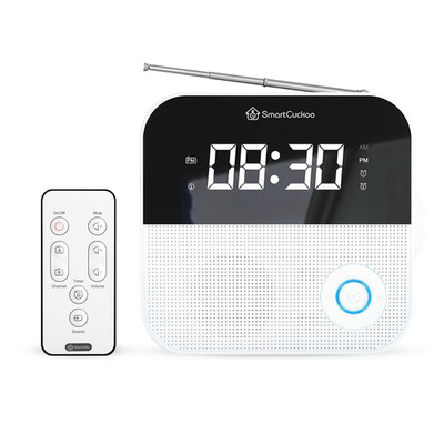 Wi-Fi Alarm Clock Radio-Voice Recording,Sleep Sounds,App,Auto-Dimmer
