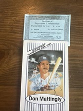 1987 Sporting News-DON MATTINGLY #23 Player of the Year Ceramic 858/2500