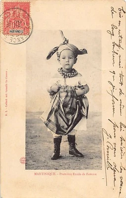 Martinique - Première étude de femme - Ed. Camille le Camus B 1 - Photo 1/2