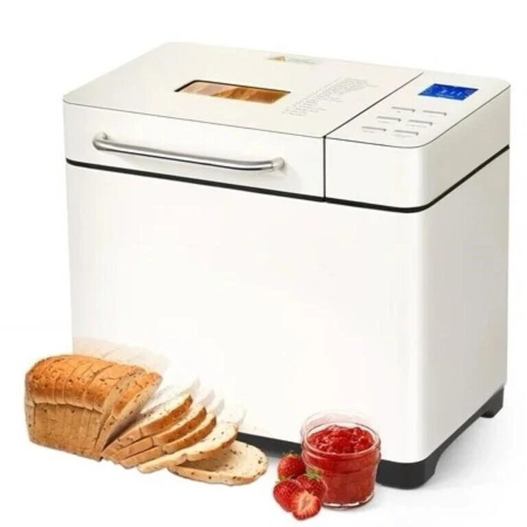 KBS 19-in-1 2LB Bread Maker Machine Stainless Steel Programmable Bread Machine
Opens in a new window