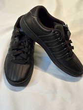 K SWISS CLASSIC VN VARSITY LOW BLACK MENS 6.5 / W8 NWT SNEAKER