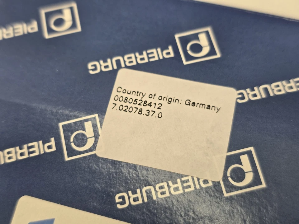 Nueva bomba de agua auxiliar eléctrica Pierburg 7.06033.44.0 para BMW 550i 650i - OEM Foto 4 de 4