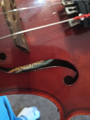 KARL HOFNER BUBENREUTH Violin Vintage Musical Instrument | eBay