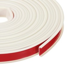 24.9 ft U-Shape Edge Banding, Adhesive Trim Protector Fit 11/16" Edge, Beige