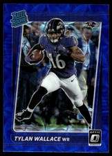 Tylan Wallace 2021 Donruss Optic #226 Ravens Insert ? SEE SCAN! FREE SHIPPING
