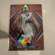Amon-Ra St. Brown Panini Phoenix Card 08 Orange