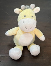 Carters Plush Giraffe Yellow Gray White 2013 Stuffed Animal 10 Inch