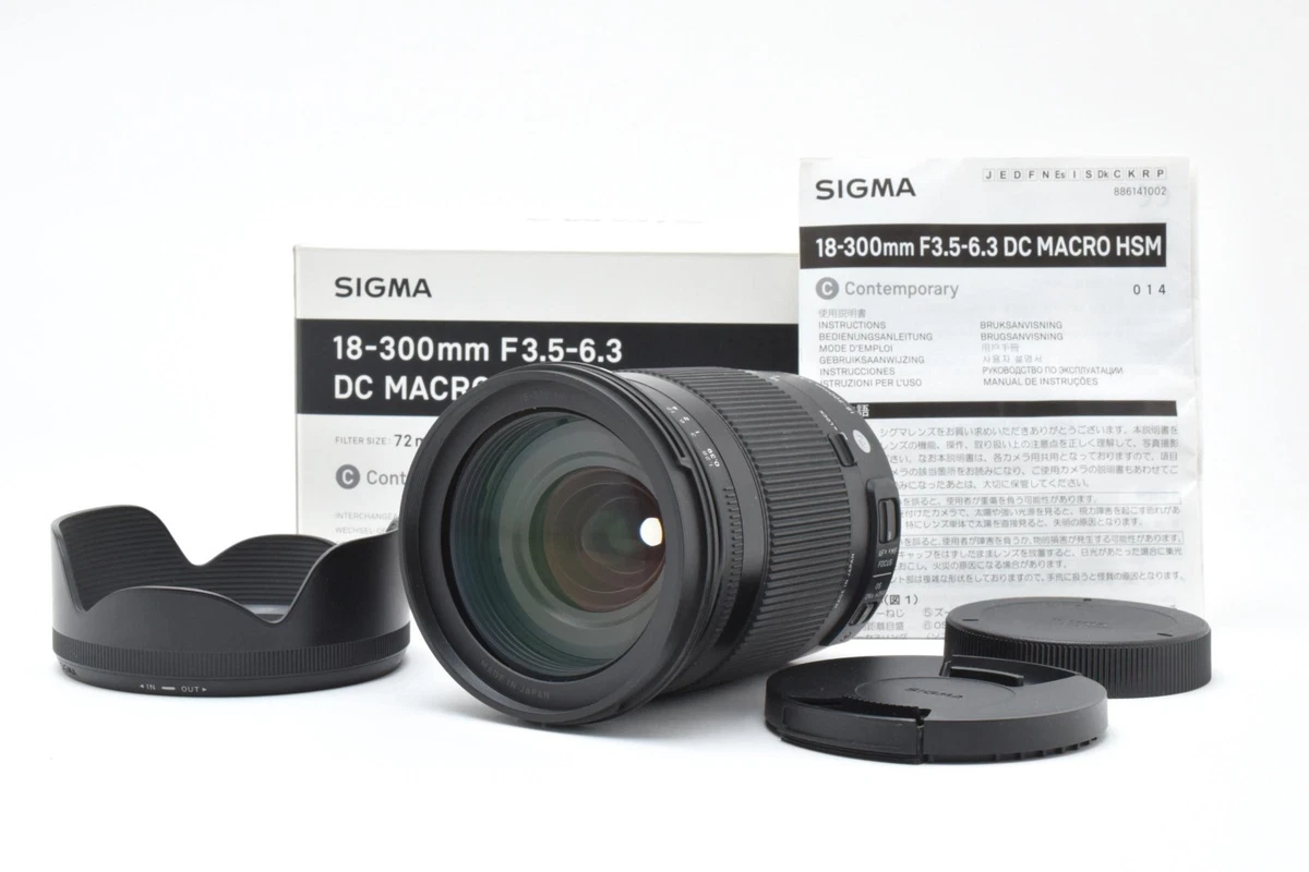 Sigma 18-300mm Focal Macro/Close Up Camera Lenses for sale | eBay
