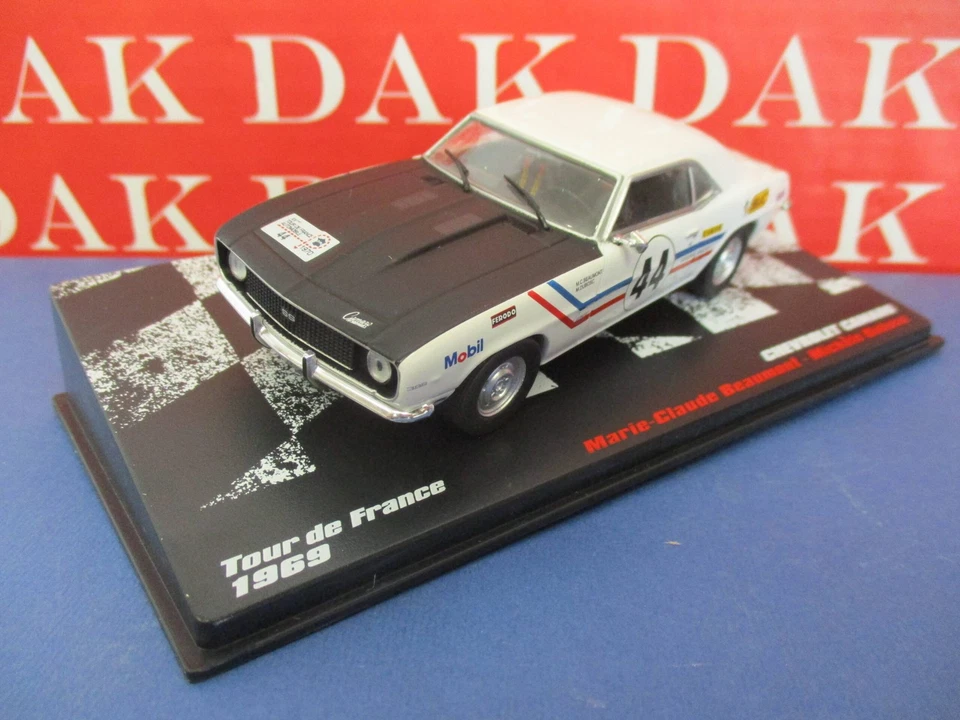 Die cast 1/43 Modellino Auto Chevrolet Camaro Tour de France 1969 MC. Beaumont - Immagine 2 di 4