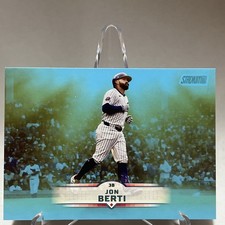 2025 TOPPS STADIUM CLUB JON BERTI LIGHT BLUE PARALLEL 