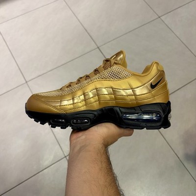 Nike Air Max 95 Big Bubble Total 90 Metallic Gold (IV2872-707) Men's Size New