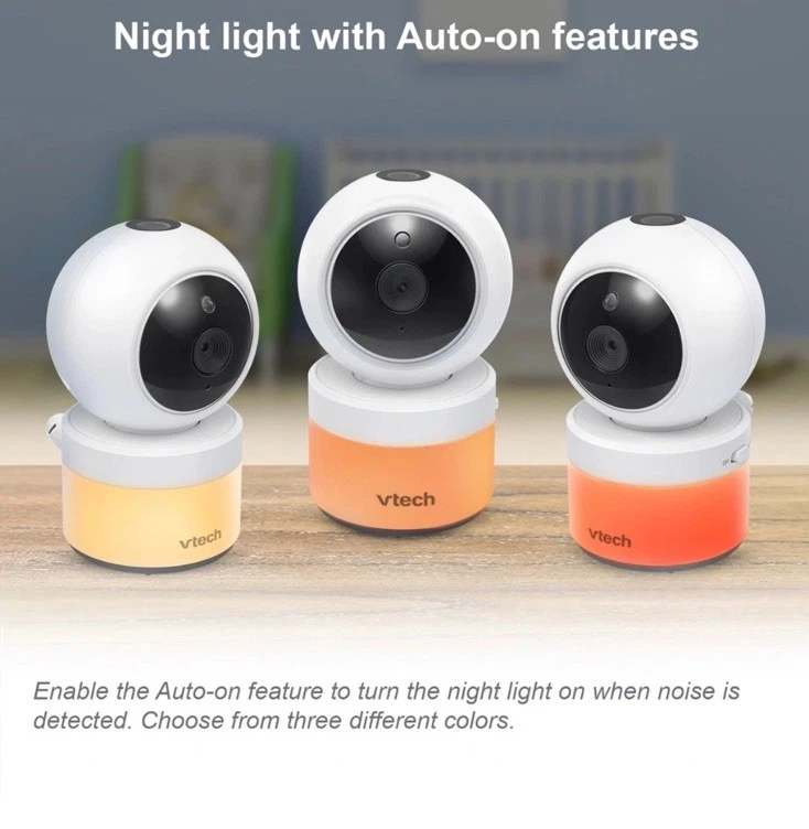 VTech 5” Pan & Tilt Viseo Monitor with Night Light Projection VM5463 BNIB fastpp - Image 4 of 4