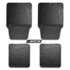 NASCAR Essential Car Floor Mats – 4-Piece Set | All-Weather | Universal Fit