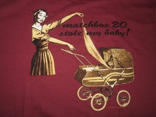 Giant Label 1997 MATCHBOX Twenty 20 "Stole my Baby" Concert Tour (XL) Shirt MAR