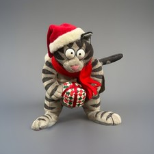 Vintage 2000 B Kliban Cat Hawai  i Christmas Plush Santa Collector's Edition Rare