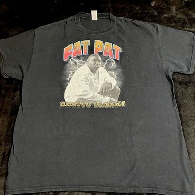 SUPER RARE Vintage Fat Pat “Ghetto Dreams” Texas Rap Tee Size XL
