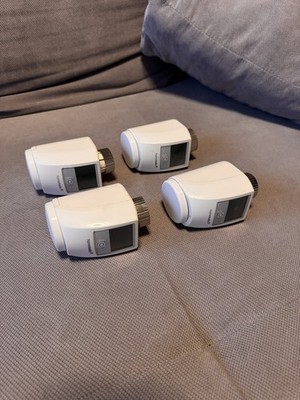 4x Homematic IP Heizkörperthermostat HmIP-eTRV-2 von eQ-3
