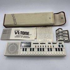 Vintage Casio VL-1 VL-Tone Electronic Musical Instrument Synth Calculator Tested