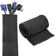 Cable Management Sleeve, 6.56ft Cable Wrap Co...