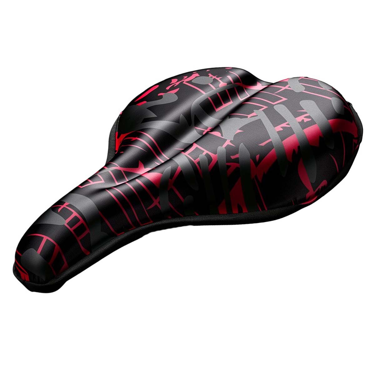 Couvre-selle de vélo gel et mousse fini les douleurs sur votre bicyclette vtc