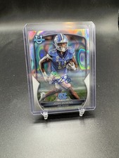 Josh Downs Auto /199 Silver Lava - 2022 Bowman U Chrome #30 UNC Colts