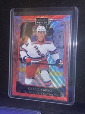 2021-22 Kaapo Kakko Red Surge O-Pee-Chee Platinum Hockey Upper Deck New York...