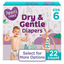 Dry Gentle Diapers Size 6, 22 Count Select for More Options
