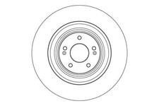 2x TRW Bremsscheiben Vorne für HYUNDAI Kona (OS) 360mm DF4607S