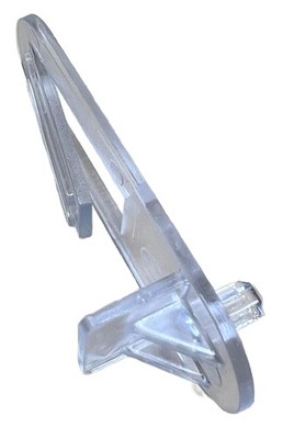 Shelf Support Clips Locking 5mm peg (Choose Your Shelf Thickness 1/2'', 5/8'', ...