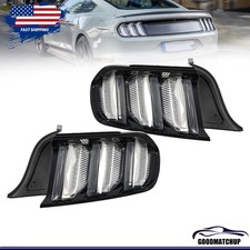 Led Sequential Tail Lights For 2015 2016-2022 Ford Mustang Euro Style Brake Lamp