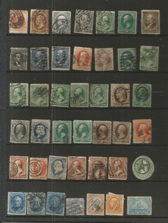 TIMBRES ANCIENS ETATS UNIS