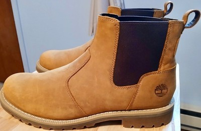 Timberland Redwood Falls Chelsea Boot ~ Size 10.5 Medium ~ Wheat ~ New w/o Box