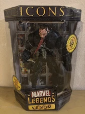 VENOM Unmasked Variant 12" Figure 2006 Toy Biz Marvel Legends Icons