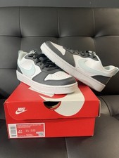 Nike Court Borough Low Recraft 4.5Y Anthracite/Glacier Blue White