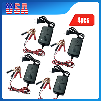 #ad 4x Car Battery Charger Maintainer 12V Trickle RV for Truck Motorcycle ATV Auto $23.99