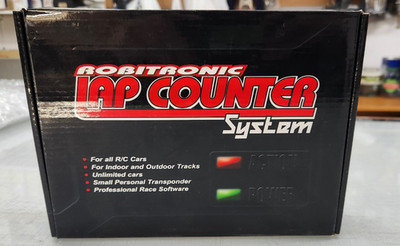 Robitronic R/C Lap Counter System / 5 Transponders / **UN-TESTED / NO CD****
