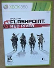 Operation Flashpoint: Red River (Xbox 360) Complete CIB! Disc Near Mint Tested!