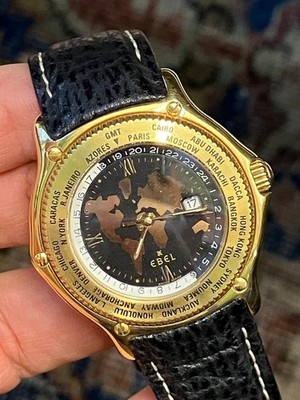 Ebel vintage voyager 18k world time automatic