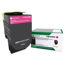 Lexmark  71B1HM0 High-Yield Toner, Magenta