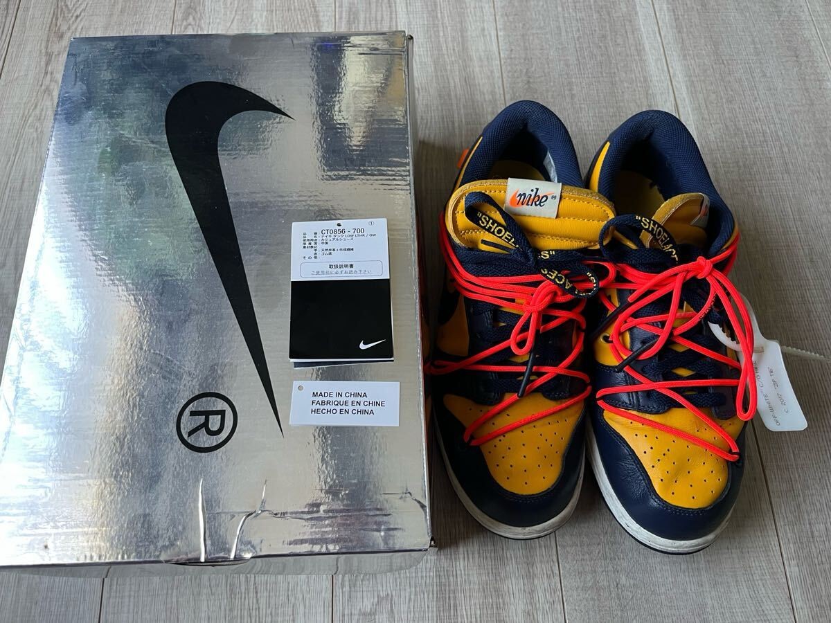 Off White Nike DUNK LOW Off White CT0856 700 Low Nike