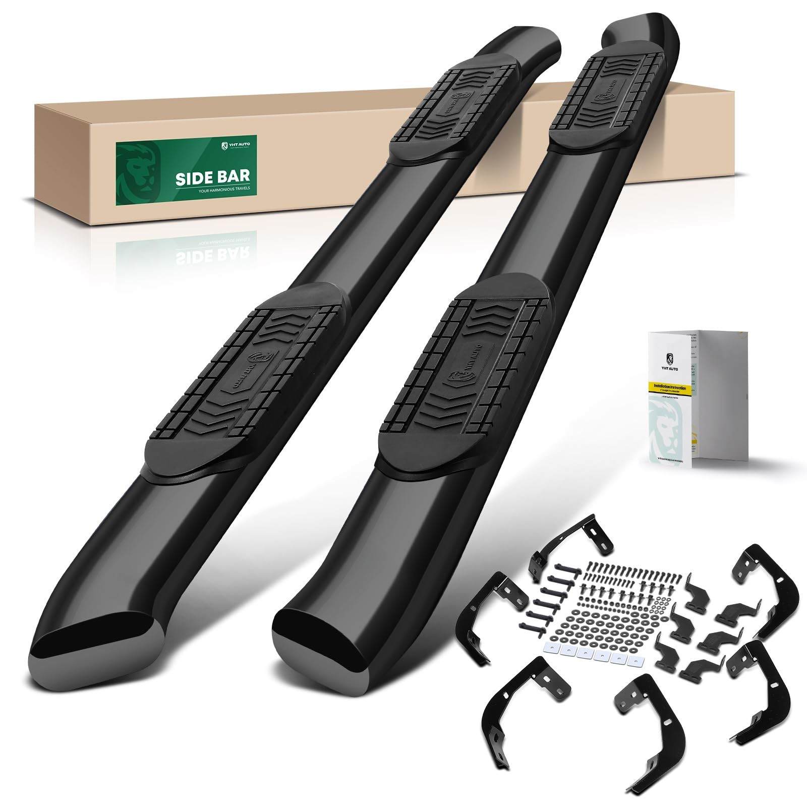 6 Inch Running Boards for Dodge Models, Crew Cab